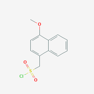 (4-Methoxynaphthalen-1-yl)methanesulfonyl chloride