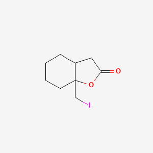 7A-(iodomethyl)-octahydro-1-benzofuran-2-one