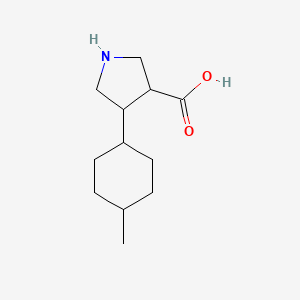 4-(4-Methylcyclohexyl)pyrrolidine-3-carboxylic acid