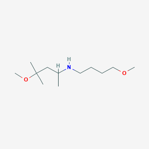 (4-Methoxy-4-methylpentan-2-yl)(4-methoxybutyl)amine