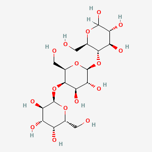 molecular formula C18H32O16 B1330341 α-D-半乳-(1->4)-β-D-半乳-(1->4)-D-葡 CAS No. 80446-87-3
