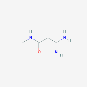 3-amino-3-imino-N-methylpropanamide