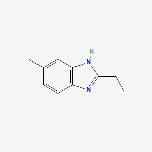 B1330343 2-Ethyl-5-methylbenzimidazole CAS No. 30411-81-5