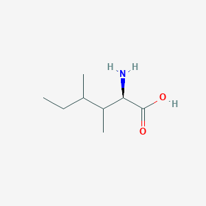 (2R)-2-Amino-3,4-dimethylhexanoic acid