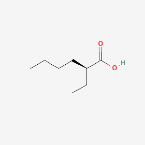 B1330348 (S)-2-Ethylhexanoic acid CAS No. 72377-05-0