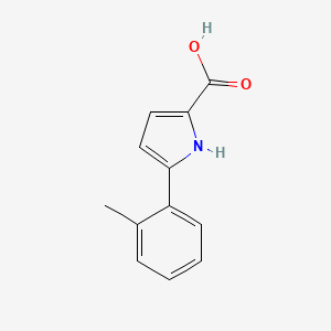 5-(o-tolyl)-1H-pyrrole-2-carboxylic acid