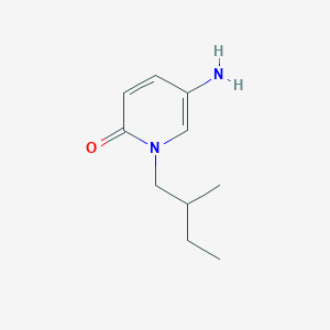 5-Amino-1-(2-methylbutyl)-1,2-dihydropyridin-2-one