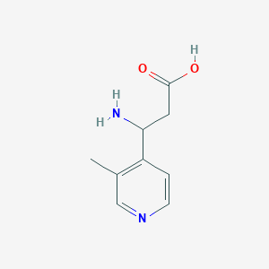 3-Amino-3-(3-methylpyridin-4-YL)propanoic acid