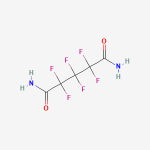 molecular formula C5H4F6N2O2 B1330358 六氟代戊二酰胺 CAS No. 507-68-6