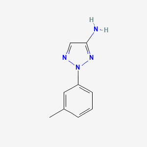 2-(3-methylphenyl)-2H-1,2,3-triazol-4-amine