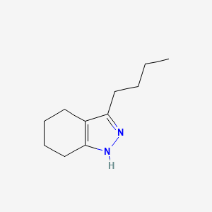 3-Butyl-4,5,6,7-tetrahydro-1H-indazole