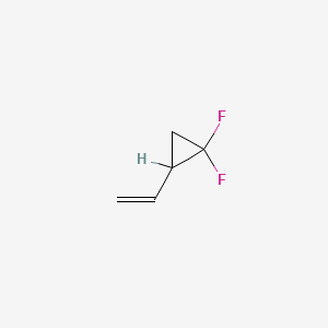 molecular formula C5H6F2 B1330364 1,1-Difluoro-2-vinylcyclopropane CAS No. 694-34-8