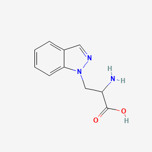 2-amino-3-(1H-indazol-1-yl)propanoic acid