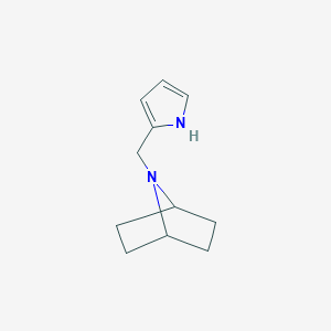 7-[(1H-Pyrrol-2-yl)methyl]-7-azabicyclo[2.2.1]heptane