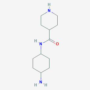 N-(4-aminocyclohexyl)piperidine-4-carboxamide