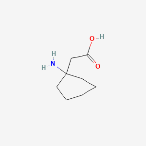 2-{2-Aminobicyclo[3.1.0]hexan-2-yl}acetic acid