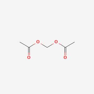 molecular formula C5H8O4 B1330383 二乙酸亚甲基 CAS No. 628-51-3
