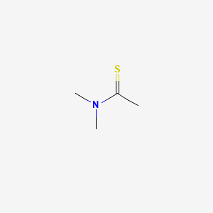 molecular formula C4H9NS B1330386 N,N-二甲基硫代乙酰胺 CAS No. 631-67-4