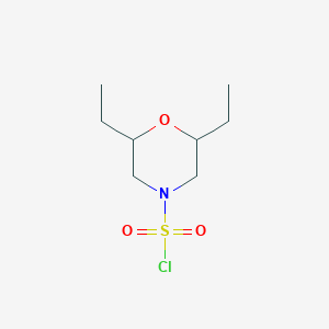 2,6-Diethylmorpholine-4-sulfonyl chloride