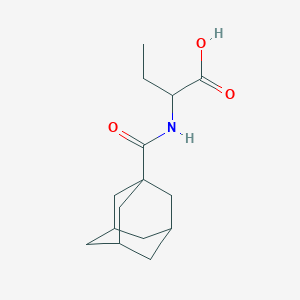 2-[(1-Adamantylcarbonyl)amino]butanoic acid