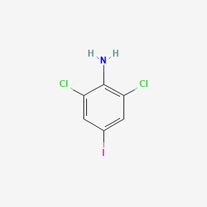 molecular formula C6H4Cl2IN B1330391 2,6-二氯-4-碘苯胺 CAS No. 697-89-2