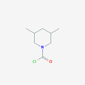 3,5-Dimethylpiperidine-1-carbonyl chloride