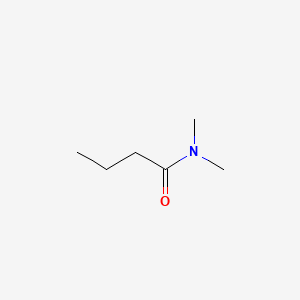 molecular formula C6H13NO B1330393 N,N-二甲基丁酰胺 CAS No. 760-79-2