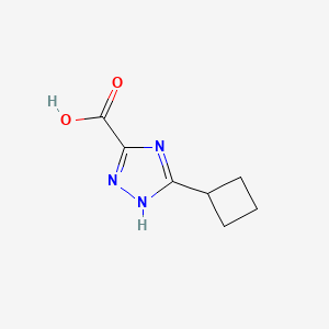 3-Cyclobutyl-1H-1,2,4-triazole-5-carboxylic acid