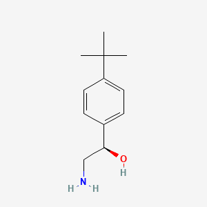 (1R)-2-Amino-1-(4-tert-butylphenyl)ethan-1-ol