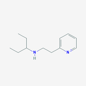 (Pentan-3-yl)[2-(pyridin-2-yl)ethyl]amine