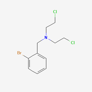 B1330403 N,N-Bis(2-chloroethyl)-o-bromobenzylamine CAS No. 2361-57-1