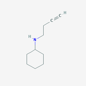 N-(But-3-YN-1-YL)cyclohexanamine