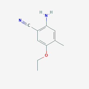 Benzonitrile, 2-amino-5-ethoxy-4-methyl-