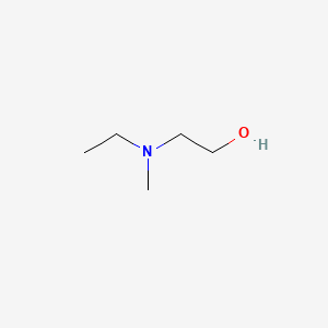 molecular formula C5H13NO B1330412 乙醇，2-(乙基甲基氨基)- CAS No. 2893-43-8