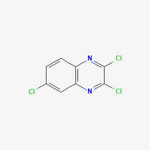 molecular formula C8H3Cl3N2 B1330414 2,3,6-三氯喹喔啉 CAS No. 2958-87-4