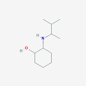 2-[(3-Methylbutan-2-yl)amino]cyclohexan-1-ol