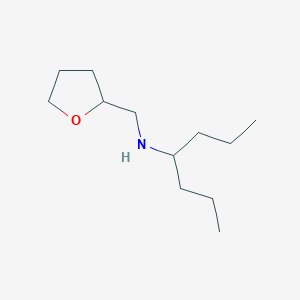 (Heptan-4-yl)(oxolan-2-ylmethyl)amine