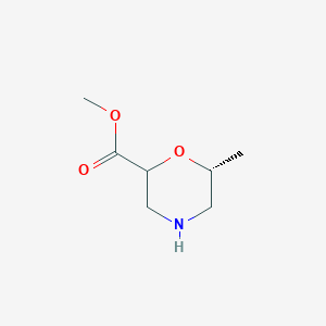 Methyl (6R)-6-methylmorpholine-2-carboxylate