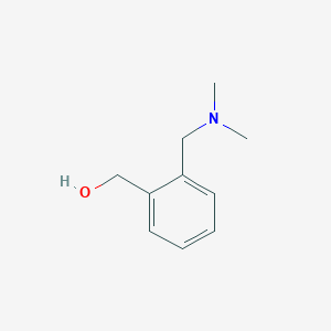 molecular formula C10H15NO B1330441 {2-[(二甲氨基)甲基]苯基}甲醇 CAS No. 63321-79-9