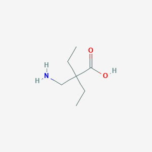 2-(Aminomethyl)-2-ethylbutanoic acid