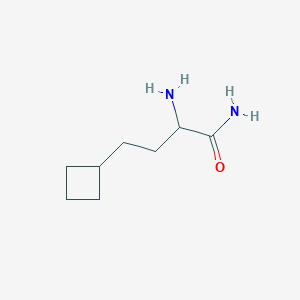 2-Amino-4-cyclobutylbutanamide