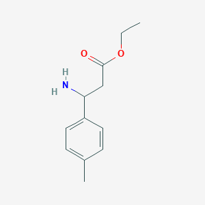 B1330453 Ethyl 3-amino-3-(4-methylphenyl)propanoate CAS No. 94104-32-2