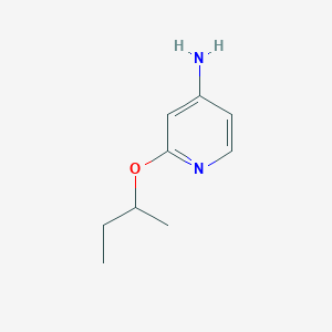 2-(Butan-2-yloxy)pyridin-4-amine