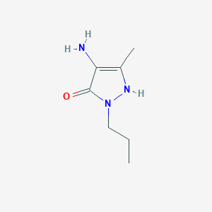 4-Amino-3-methyl-1-propyl-1H-pyrazol-5-OL