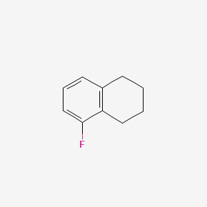 molecular formula C10H11F B1330460 5-氟-1,2,3,4-四氢萘 CAS No. 700-45-8