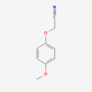 molecular formula C9H9NO2 B1330463 4-甲氧基苯氧乙腈 CAS No. 22446-12-4