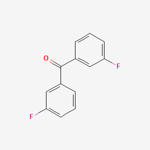 molecular formula C13H8F2O B1330464 3,3'-二氟二苯甲酮 CAS No. 345-70-0