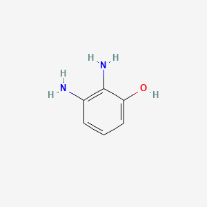 molecular formula C6H8N2O B1330466 2,3-二氨基苯酚 CAS No. 59649-56-8