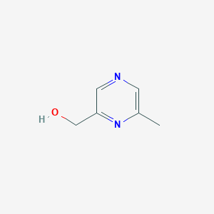 molecular formula C6H8N2O B1330467 (6-甲基吡嗪-2-基)甲醇 CAS No. 77164-93-3