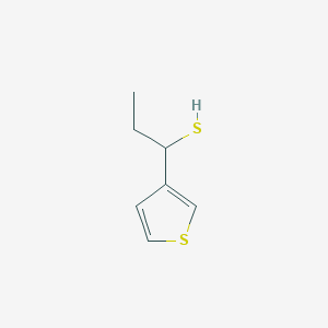 1-(Thiophen-3-yl)propane-1-thiol